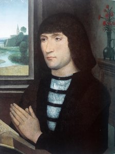 Retrato de un hombre de Hans Memling